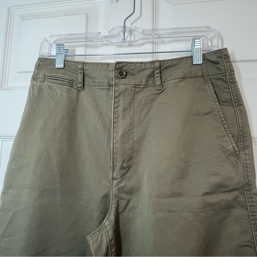 POLO Ralph Lauren Olive Wide Leg Pants Size 4 - Picture 3 of 10